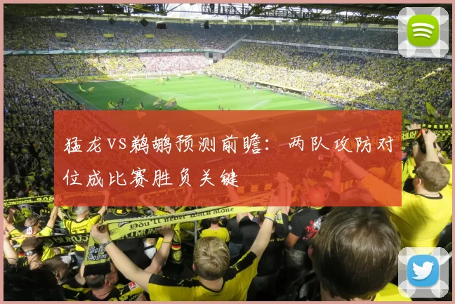 猛龙vs鹈鹕预测前瞻：两队攻防对位成比赛胜负关键